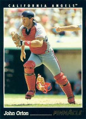 #197 John Orton - California Angels - 1993 Pinnacle Baseball