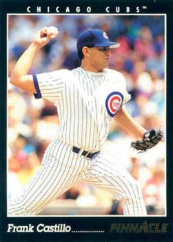 #208 Frank Castillo - Chicago Cubs - 1993 Pinnacle Baseball