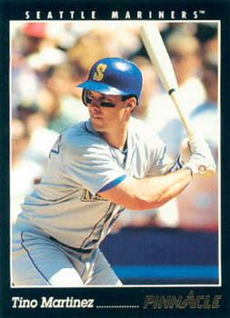 #213 Tino Martinez - Seattle Mariners - 1993 Pinnacle Baseball