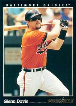 #217 Glenn Davis - Baltimore Orioles - 1993 Pinnacle Baseball