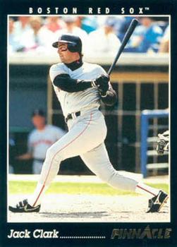 #221 Jack Clark - Boston Red Sox - 1993 Pinnacle Baseball