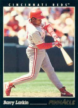 #22 Barry Larkin - Cincinnati Reds - 1993 Pinnacle Baseball