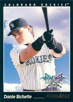 #232 Dante Bichette - Colorado Rockies - 1993 Pinnacle Baseball