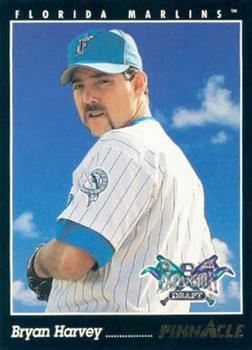 #235 Bryan Harvey - Florida Marlins - 1993 Pinnacle Baseball