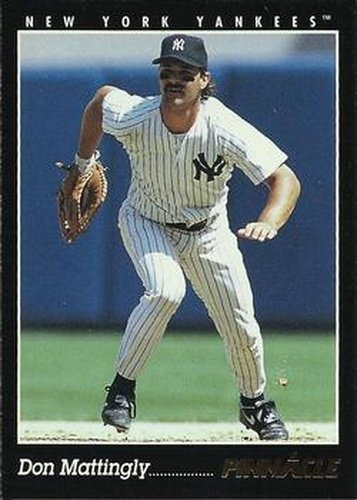 #23 Don Mattingly - New York Yankees - 1993 Pinnacle Baseball