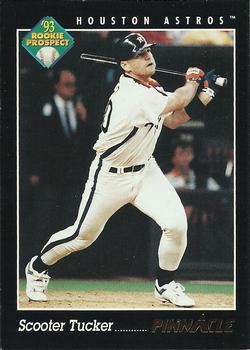 #245 Scooter Tucker - Houston Astros - 1993 Pinnacle Baseball