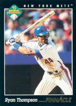 #249 Ryan Thompson - New York Mets - 1993 Pinnacle Baseball