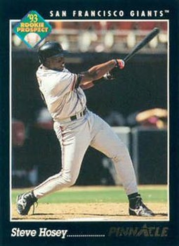 #253 Steve Hosey - San Francisco Giants - 1993 Pinnacle Baseball