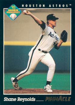#254 Shane Reynolds - Houston Astros - 1993 Pinnacle Baseball