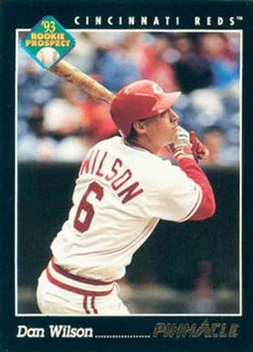 #255 Dan Wilson - Cincinnati Reds - 1993 Pinnacle Baseball