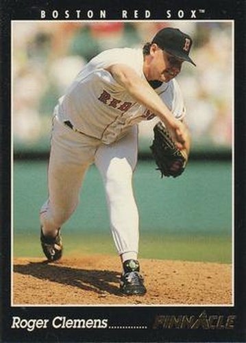 #25 Roger Clemens - Boston Red Sox - 1993 Pinnacle Baseball