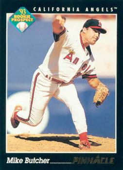 #262 Mike Butcher - California Angels - 1993 Pinnacle Baseball
