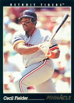 #26 Cecil Fielder - Detroit Tigers - 1993 Pinnacle Baseball