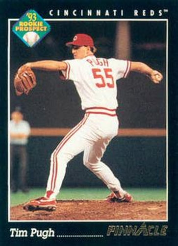 #270 Tim Pugh - Cincinnati Reds - 1993 Pinnacle Baseball