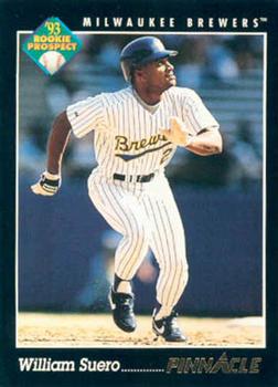 #271 William Suero - Milwaukee Brewers - 1993 Pinnacle Baseball