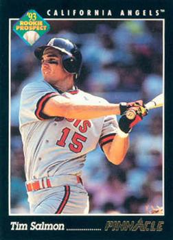 #276 Tim Salmon - California Angels - 1993 Pinnacle Baseball