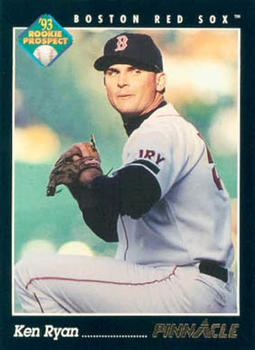#278 Ken Ryan - Boston Red Sox - 1993 Pinnacle Baseball