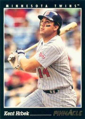 #27 Kent Hrbek - Minnesota Twins - 1993 Pinnacle Baseball