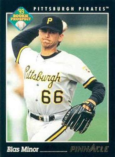#283 Blas Minor - Pittsburgh Pirates - 1993 Pinnacle Baseball