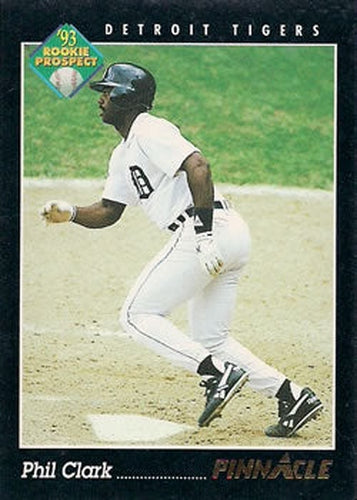 #287 Phil Clark - Detroit Tigers - 1993 Pinnacle Baseball