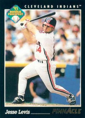 #288 Jesse Levis - Cleveland Indians - 1993 Pinnacle Baseball