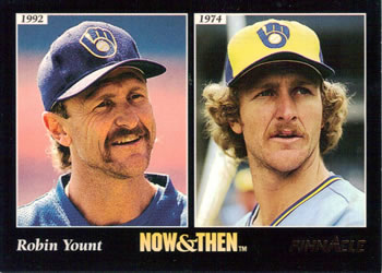#293 Robin Yount - Milwaukee Brewers - 1993 Pinnacle Baseball