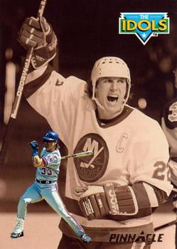 #299 Larry Walker / Mike Bossy - Montreal Expos - 1993 Pinnacle Baseball
