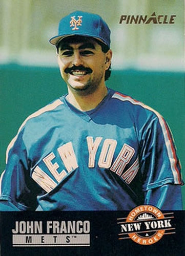 #310 John Franco - New York Mets - 1993 Pinnacle Baseball