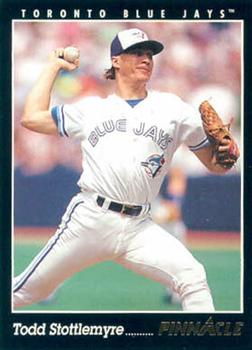#311 Todd Stottlemyre - Toronto Blue Jays - 1993 Pinnacle Baseball