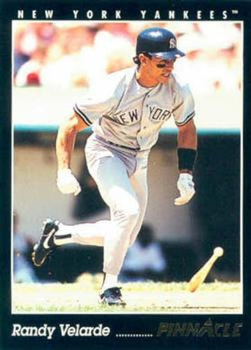 #314 Randy Velarde - New York Yankees - 1993 Pinnacle Baseball