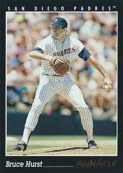#327 Bruce Hurst - San Diego Padres - 1993 Pinnacle Baseball