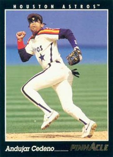 #32 Andujar Cedeno - Houston Astros - 1993 Pinnacle Baseball