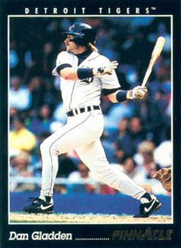 #333 Dan Gladden - Detroit Tigers - 1993 Pinnacle Baseball