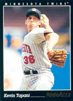 #334 Kevin Tapani - Minnesota Twins - 1993 Pinnacle Baseball