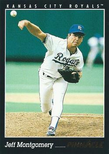 #336 Jeff Montgomery - Kansas City Royals - 1993 Pinnacle Baseball