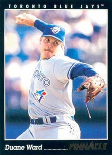 #340 Duane Ward - Toronto Blue Jays - 1993 Pinnacle Baseball