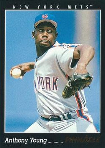 #350 Anthony Young - New York Mets - 1993 Pinnacle Baseball