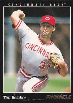 #357 Tim Belcher - Cincinnati Reds - 1993 Pinnacle Baseball