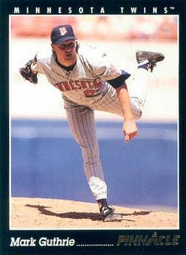 #361 Mark Guthrie - Minnesota Twins - 1993 Pinnacle Baseball