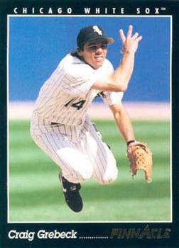 #362 Craig Grebeck - Chicago White Sox - 1993 Pinnacle Baseball