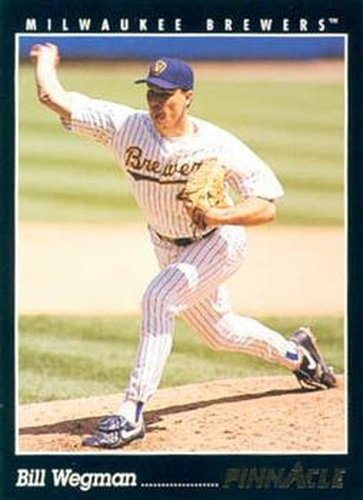 #369 Bill Wegman - Milwaukee Brewers - 1993 Pinnacle Baseball