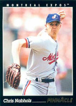 #373 Chris Nabholz - Montreal Expos - 1993 Pinnacle Baseball