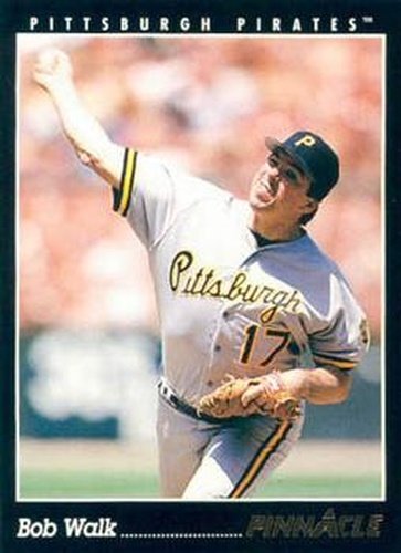 #380 Bob Walk - Pittsburgh Pirates - 1993 Pinnacle Baseball