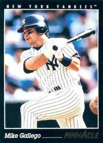 #388 Mike Gallego - New York Yankees - 1993 Pinnacle Baseball