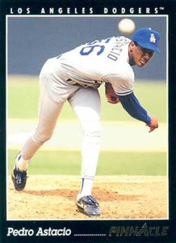 #396 Pedro Astacio - Los Angeles Dodgers - 1993 Pinnacle Baseball