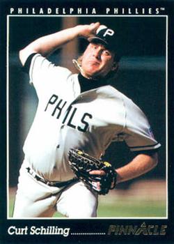 #402 Curt Schilling - Philadelphia Phillies - 1993 Pinnacle Baseball