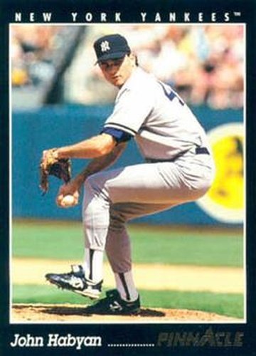 #409 John Habyan - New York Yankees - 1993 Pinnacle Baseball