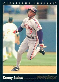 #40 Kenny Lofton - Cleveland Indians - 1993 Pinnacle Baseball