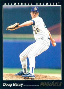 #415 Doug Henry - Milwaukee Brewers - 1993 Pinnacle Baseball