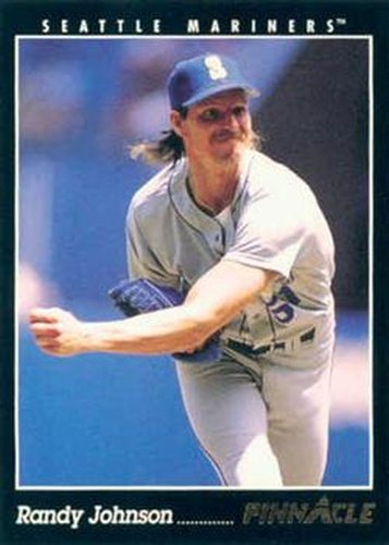 #41 Randy Johnson - Seattle Mariners - 1993 Pinnacle Baseball